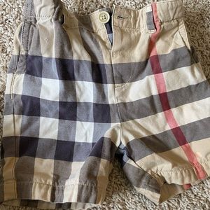 Authentic Burberry toddler boy short